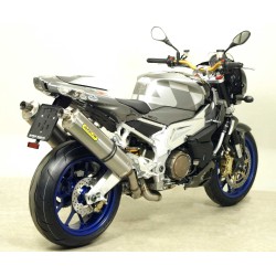 Terminale Race-Tech Approved carbonio (Dx+Sx) Aprilia TUONO 1000 R / R Factory 2006 2010