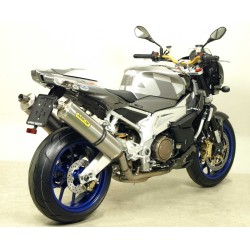 Terminale Race-Tech Approved carbonio (Dx+Sx) Aprilia TUONO 1000 R / R Factory 2006 2010