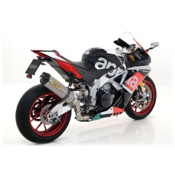 Terminale Race-Tech Approved titanio con fondello carby Aprilia RSV 4 RR / RF 2015 2016