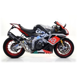 Terminale Race-Tech Approved titanio con fondello carby Aprilia RSV 4 RR / RF 2015 2016