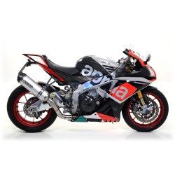 Terminale Race-Tech Approved titanio con fondello carby Aprilia RSV 4 RR / RF 2015 2016