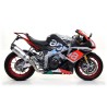 Terminale Race-Tech Approved titanio con fondello carby Aprilia RSV 4 RR / RF 2015 2016