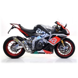 Terminale Race-Tech Approved titanio con fondello carby Aprilia RSV 4 RR / RF 2015 2016