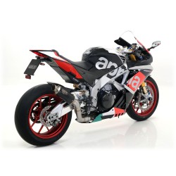 Terminale Race-Tech Approved titanio con fondello carby Aprilia RSV 4 RR / RF 2015 2016