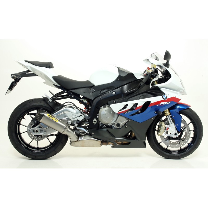 Terminale Works Approved in titanio con fondello carby per collettori originali BMW S 1000 RR 2012 2014