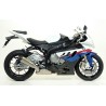 Terminale Works Approved in titanio con fondello carby per collettori originali BMW S 1000 RR 2012 2014
