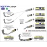 Terminale Race-Tech Approved titanio per collettori originali BMW S 1000 RR 2012 2014