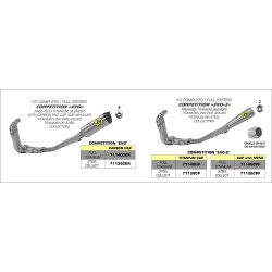 Terminale Race-Tech alluminio Dark" con fondello carby" BMW S 1000 RR 2015 2016