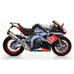 Terminale Race-Tech Approved alluminio con fondello carby Aprilia RSV 4 RR / RF 2015 2016