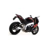 Terminale Race-Tech Approved alluminio con fondello carby Aprilia TUONO V4 1100 2017 2018