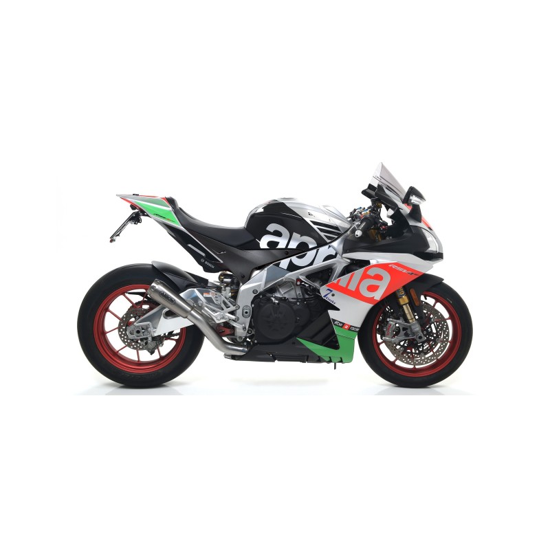 Terminale Race-Tech Approved alluminio con fondello carby Aprilia RSV 4 RR / RF 2017 2018