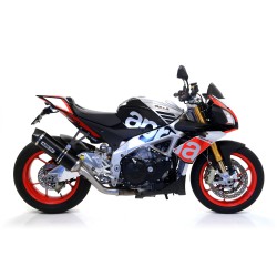 Terminale Race-Tech Approved alluminio con fondello carby Aprilia TUONO V4 1100 2015 2016