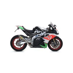 Terminale Race-Tech Approved alluminio con fondello carby Aprilia RSV 4 RR / RF 2017 2018