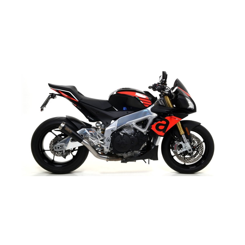 Terminale Race-Tech Approved alluminio con fondello carby Aprilia TUONO V4 1100 2017 2018