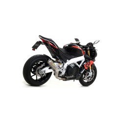 Terminale Race-Tech Approved alluminio con fondello carby Aprilia TUONO V4 1100 2017 2018