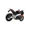 Terminale Race-Tech Approved alluminio con fondello carby Aprilia TUONO V4 1100 2017 2018