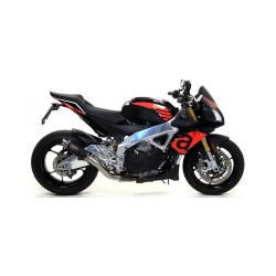 Terminale Race-Tech Approved alluminio con fondello carby Aprilia TUONO V4 1100 2017 2018