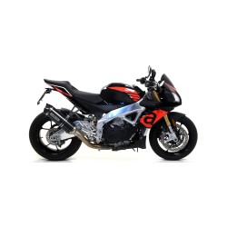 Terminale Race-Tech Approved alluminio con fondello carby Aprilia TUONO V4 1100 2017 2018