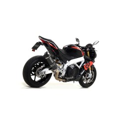 Terminale Race-Tech Approved alluminio con fondello carby Aprilia TUONO V4 1100 2017 2018