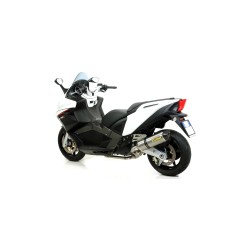 Terminale Race-Tech alluminio con fondello carby Aprilia SRV 850 2012 2016