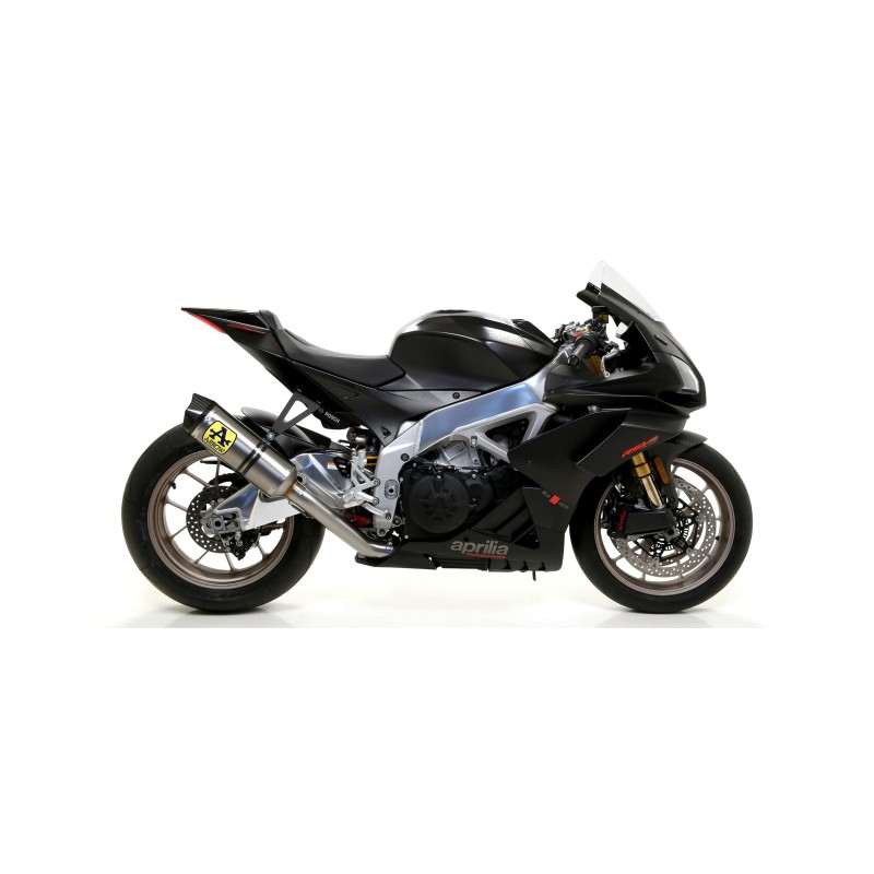 Terminale Maxi Race-Tech Approved aluminium Dark"" Aprilia RSV4 1100 Factory 2019 2020