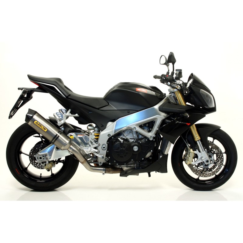 Terminale Maxi Race-Tech Approved aluminium Dark"" Aprilia TUONO V4R / V4R APRC 2011 2015