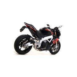 Terminale Maxi Race-Tech Approved aluminium Dark"" Aprilia TUONO V4 1100 2017 2018