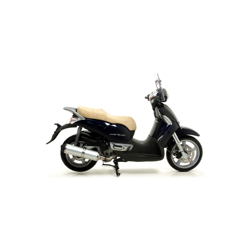 Terminale Urban  alluminio con fondello Dark"" Aprilia SCARABEO 400 2006 2011