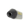 Terminale Off-Road Thunder titanio per coll. originale Honda CRF 450 R 2004