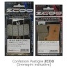 PASTICCHE anteriori ZCOO T004 per GSX-R 600/750 04/07 e GSX-R 1000 04/08 e ZX 10 R 08