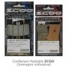 PASTICCHE anteriori ZCOO S001 per YAMAHA R6 94/20 e R1 98/06 e 15/20