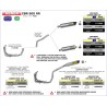 Terminale Indy Race titanio omologato Honda CBR 600 RR 2009 2012