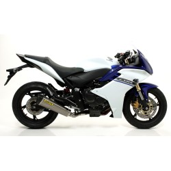 Terminale Thunder Approved carbonio con fondello carby Honda CBR 600 F 2011 2013