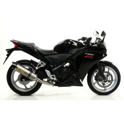 Terminale Race-Tech aluminium Dark"" Honda CBR 250 R 2011 2013