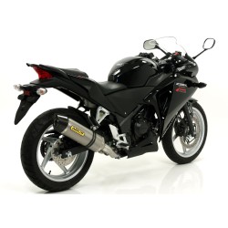 Terminale Race-Tech aluminium Dark"" Honda CBR 250 R 2011 2013