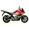 Terminale Race-Tech Titanio per collettori originali Honda CROSSRUNNER 800 2011 2014