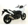 Terminale Race-Tech alluminio con fondello carby Honda CBF 1000 - CBF 1000 ST 2010 2013