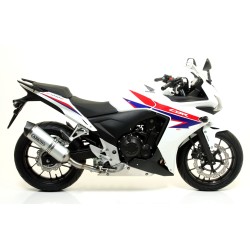 Terminale Race-Tech titanio con fondello carby Honda CBR 500 R 2013 2015