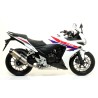 Terminale Race-Tech carbonio con fondello carby Honda CBR 500 R 2013 2015