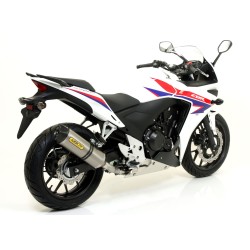 Terminale Race-Tech alluminio con fondello carby Honda CBR 500 R 2013 2015