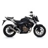 Terminale Race-Tech alluminio Dark" con fondello carby" Honda CB 500 F 2016 2018