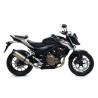 Terminale Race-Tech alluminio Dark" con fondello carby" Honda CB 500 F 2016 2018