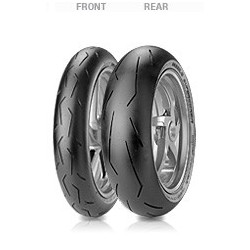 PIRELLI DIABLO SUPERCORSA SP ANT 120/70-17 + POST 180/55 -17