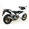 Terminale Race-Tech alluminio con fondello carby Honda VFR 800 F 2014 2016