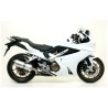 Terminale Pro-Racing con fondello in acciaio inox Honda VFR 800 F 2014 2016