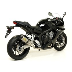 Terminale Thunder Titanio con fondello carby Honda CBR 650 F 2014 2018