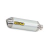 Terminale Race-Tech alluminio White"" Honda CBF 1000 - CBF 1000 ST 2010 2013