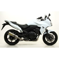 Terminale Race-Tech alluminio White" con fondello carby" Honda CBF 1000 - CBF 1000 ST 2010 2013