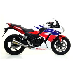 Terminale Race-Tech alluminio White"" Honda CBR 300 R 2014 2017