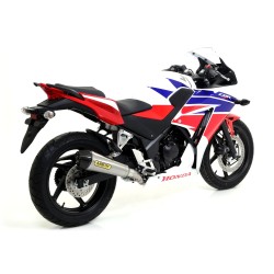 Terminale Race-Tech alluminio White"" Honda CBR 300 R 2014 2017